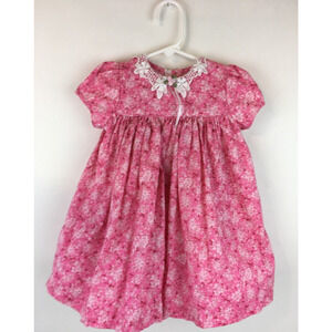 Girls Dress pink 24 mos Tulle Quilters Exclusively Fabric Country